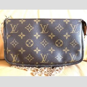 Louis Vuitton Chain Strap Cross body / Clutch Bag